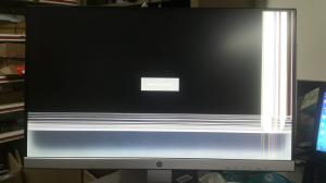 Hp Monitörün Ekranın Dışından Hiçbir Darbe Belirtisi Yokken Kullanıcı Hatası Dediler...